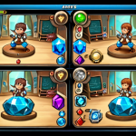 **

A determined novice teacher (先生) in the *Blue Archive* world, surrounded by resource icons (e.g., gems, upgrade materials). Focus on key core characters, ready to battle, showcasing level up and skill upgrade visuals.  Energetic and hopeful atmosphere.

**