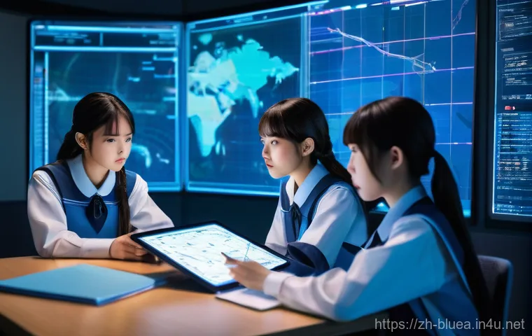 블루아카이브 치명타 스탯 계산법 - **Prompt:** A group of Blue Archive-style anime schoolgirls, dressed in their clean, detailed school...