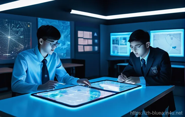 블루아카이브 공식 커뮤니티 정보 - **Prompt:** A cheerful "sensei" (teacher, player avatar) from Blue Archive, depicted as a young adul...