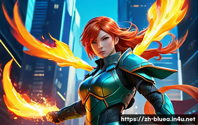 블루아카이브 카운터 시스템 - A dynamic battle scene in a futuristic urban environment showcasing a diverse team of anime-style ch...