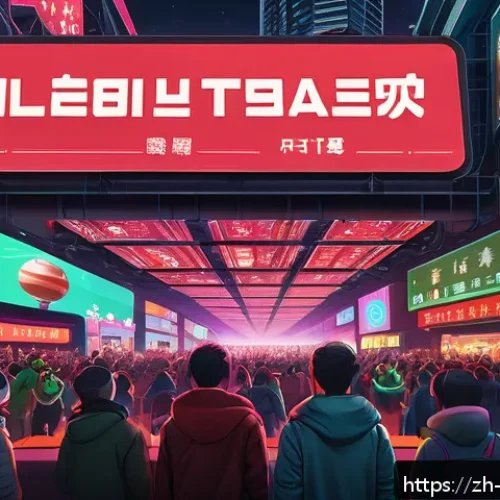 블루아카이브 소셜 미디어 활용 - A vibrant digital illustration of a dynamic gaming community event celebrating a Christmas-themed ch...